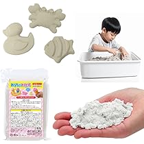 Amazon.co.jp: 池田工業社 おうちでお砂場1kg アイボリー ［ 不思議な